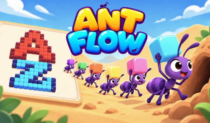 Ant Flow game
